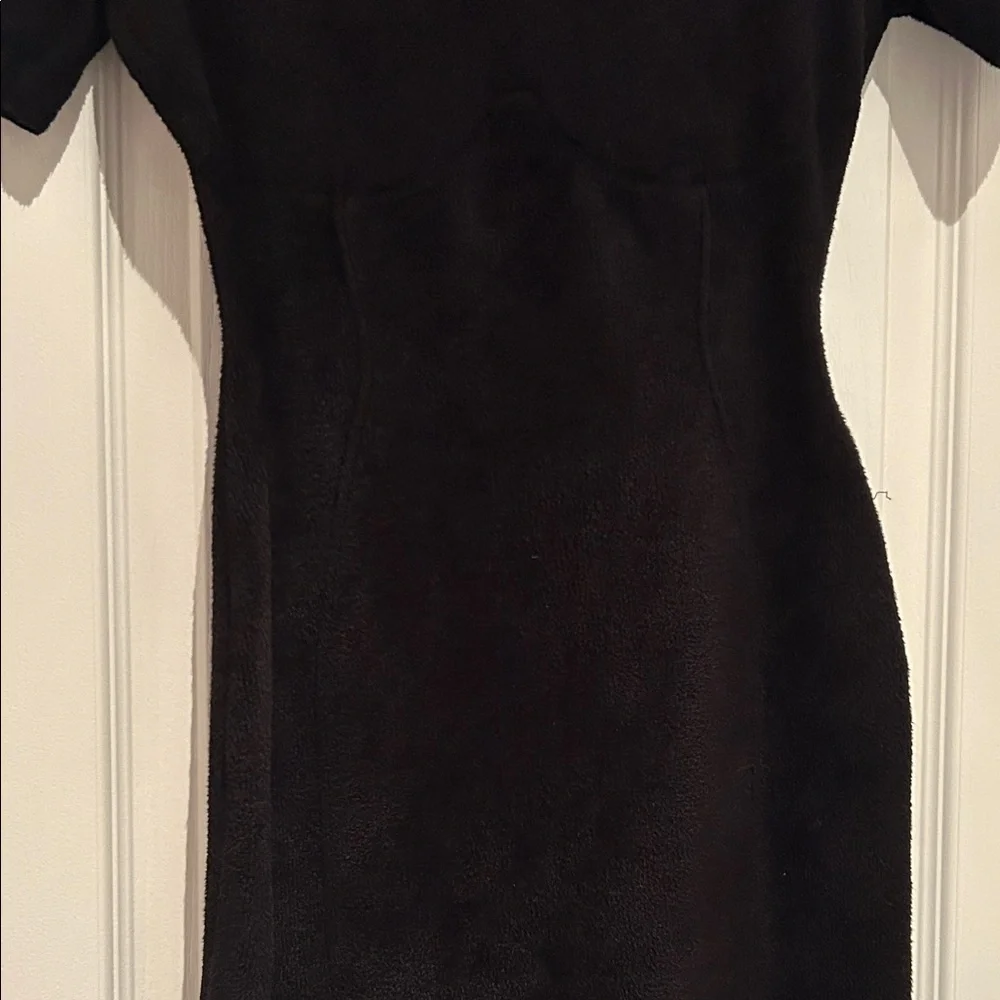 Fendi x Skims Black Velvet Dress - Picture 7 of 16